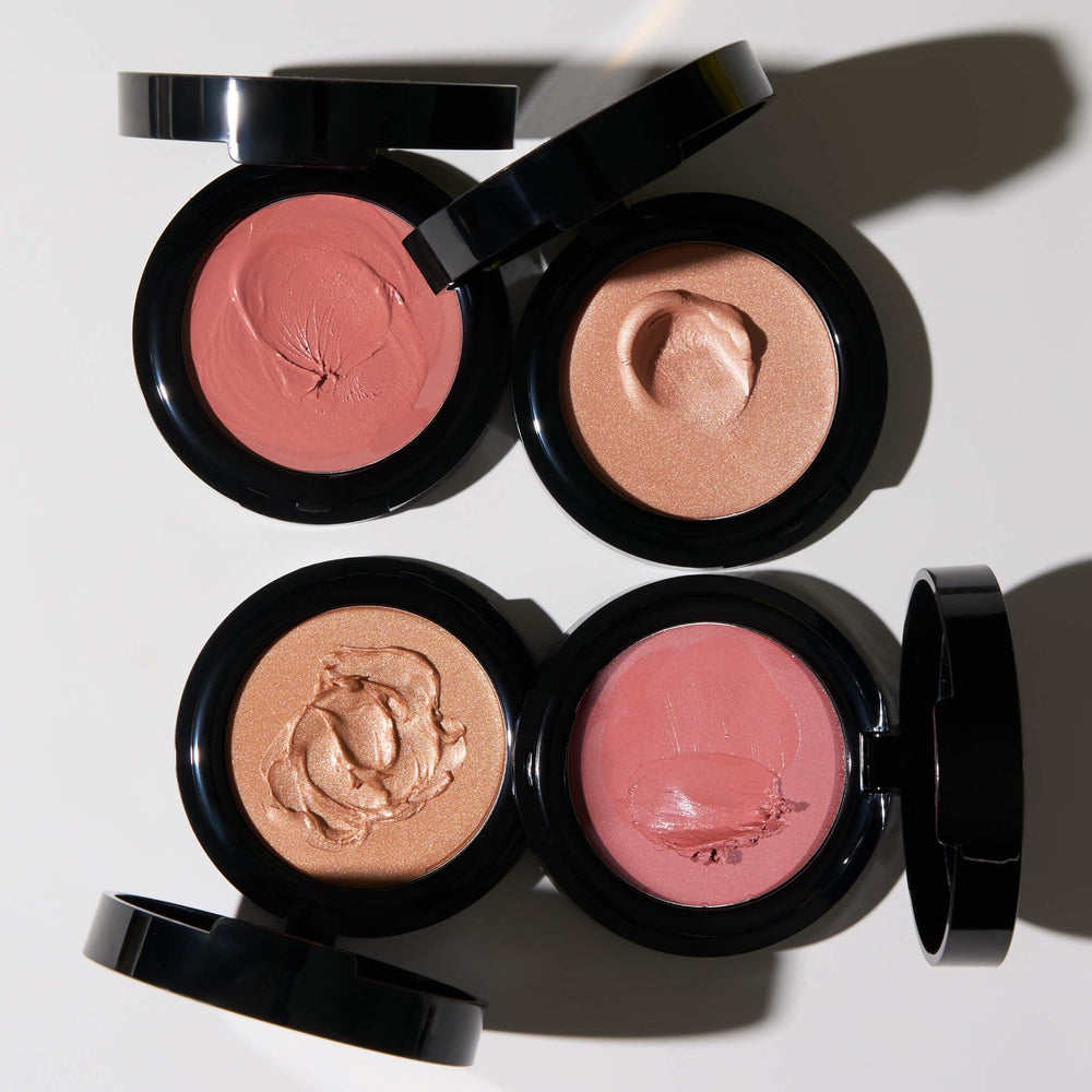 Lip and cheek tint from Laura Geller for subtle radiance.