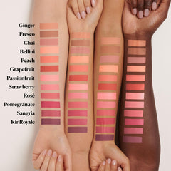 Packaging close-up of Laura Mercier Blush Color Infusion Ginger for on-the-go touch-ups.