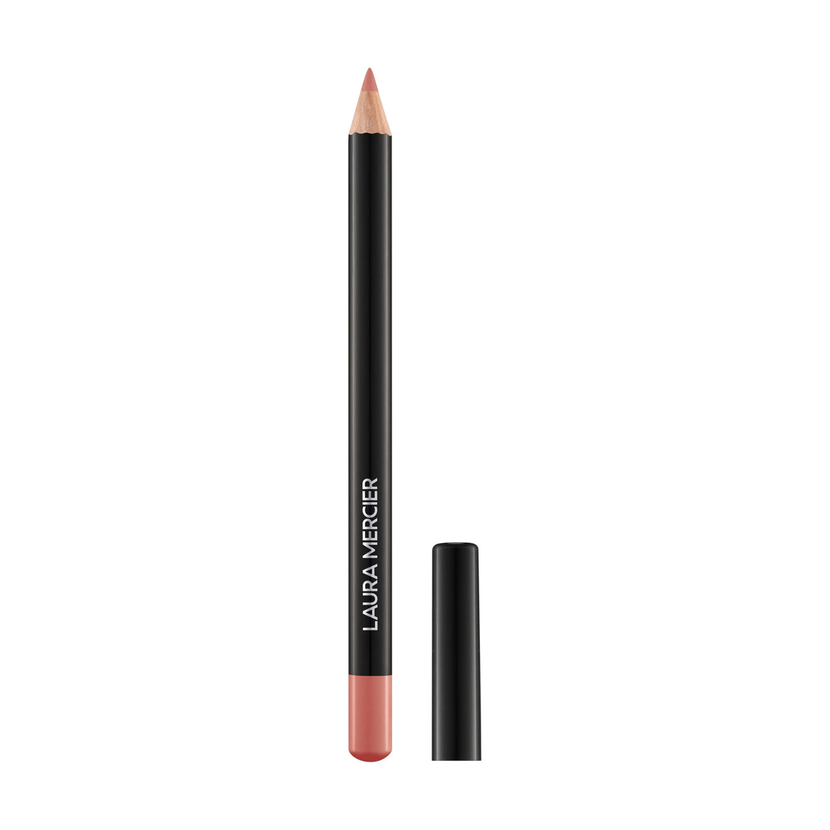 Laura Mercier Caviar Perfecting Lip Liner Opulent Peach close-up with silky glide and feather-proof color.