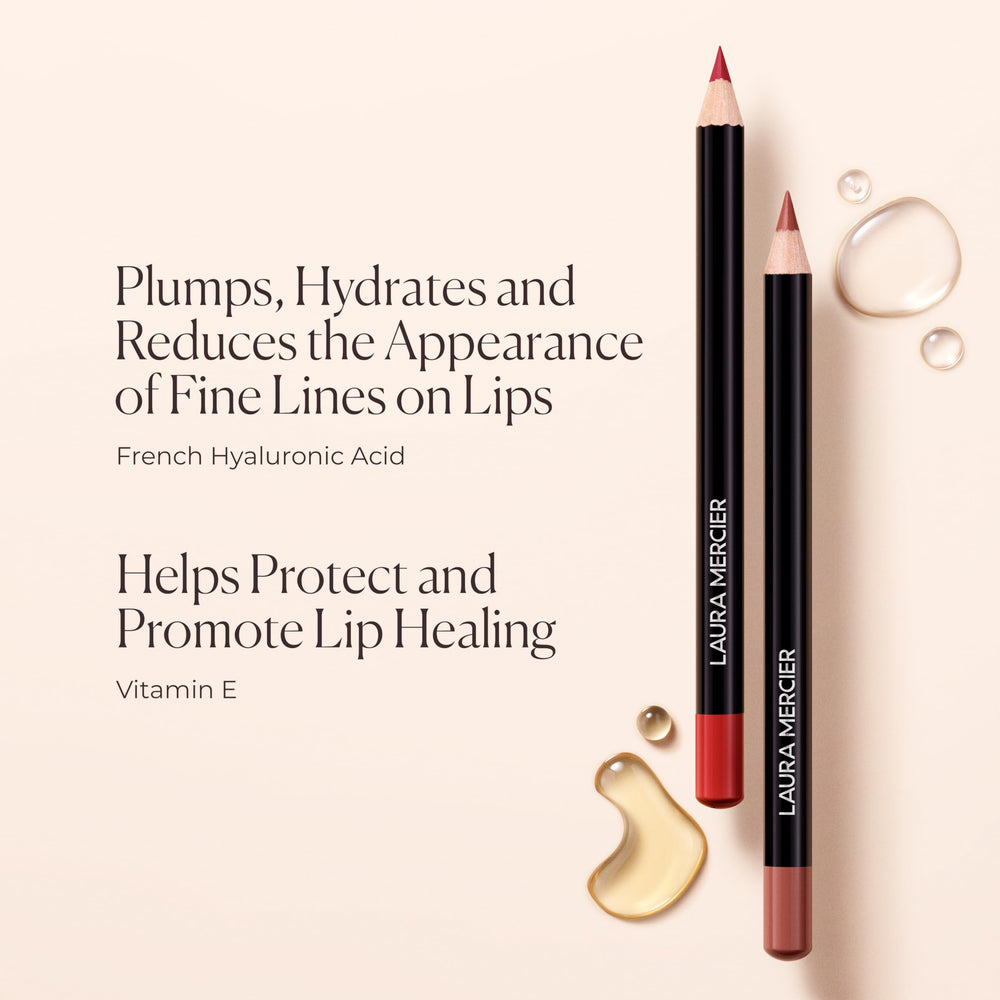 Laura Mercier Opulent Peach swatches show creamy texture and buildable color.