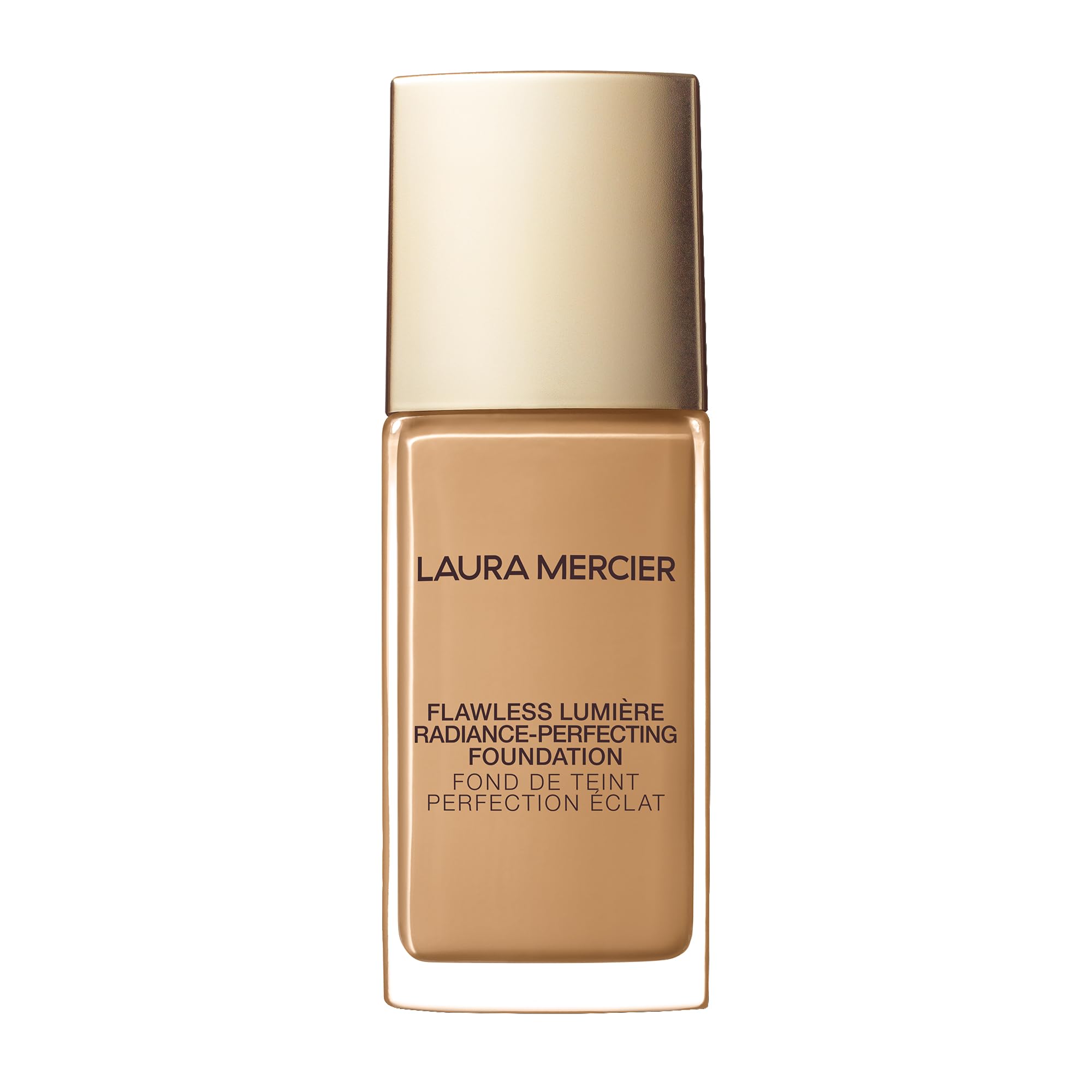 Laura Mercier Flawless Lumière Foundation bottle showcasing luminous finish for radiant skin.