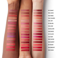 Laura Mercier High Vibe Lip Color offers luminous shine for daily glam.