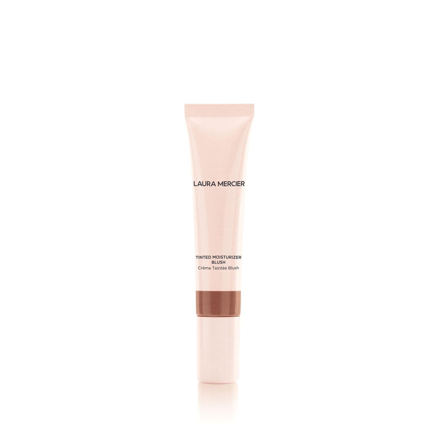Laura Mercier Tinted Moisturizer Blush Coastline swirl adds natural, buildable color.