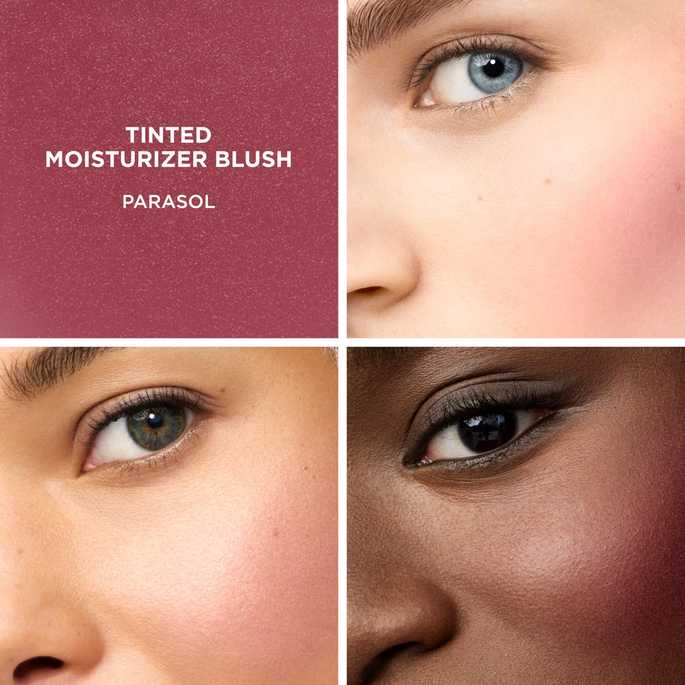 Laura Mercier Tinted Moisturizer Blush Parasol shimmer finish glow