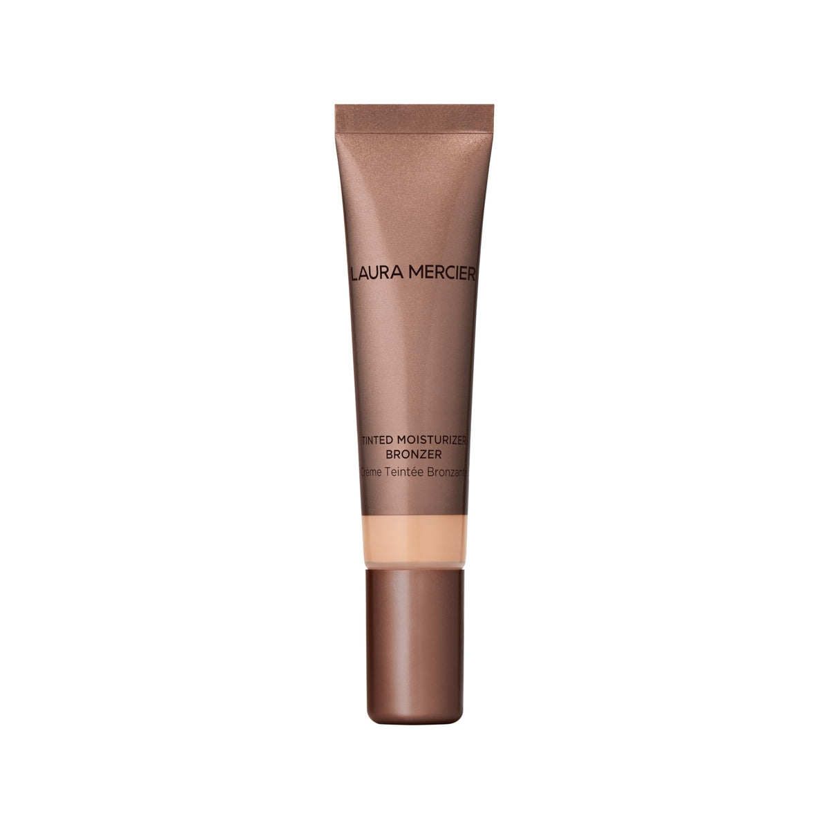 Laura Mercier Tinted Moisturizer Bronzer Sunshine compact showing sun-kissed glow