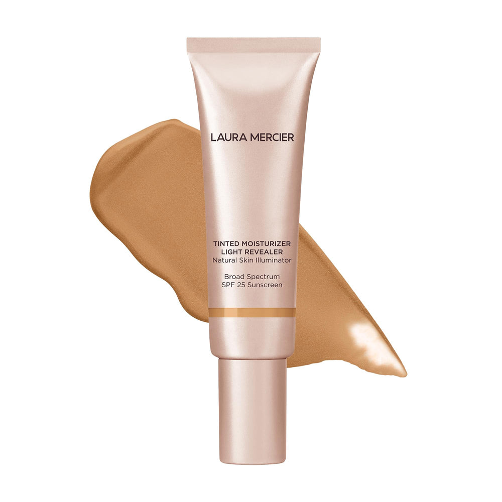 Laura Mercier Light Revealer bottle showing hydrating radiance for daily wear.