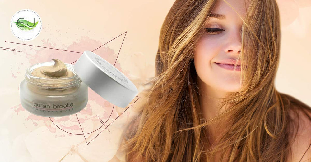 Lauren Brooke Cosmetiques UV protection icon indicating natural UVA/UVB shield.