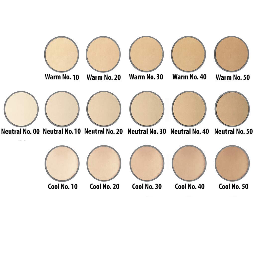 Lauren Brooke Cosmetiques pressed foundation compact highlighting organic base for natural coverage