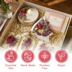 LaurGifts mom wax letters decorate a shelf or melt softly.