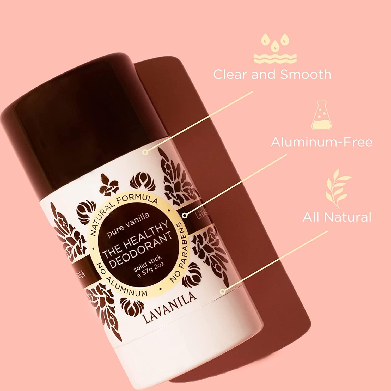Lavanila beta glucan technology delivers skin-friendly comfort.