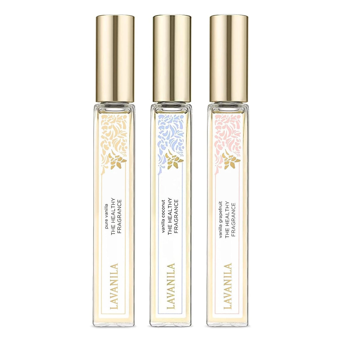 Lavanila Roller Perfume Set Vanilla Coconut: travel-sized bottles for on-the-go fragrance