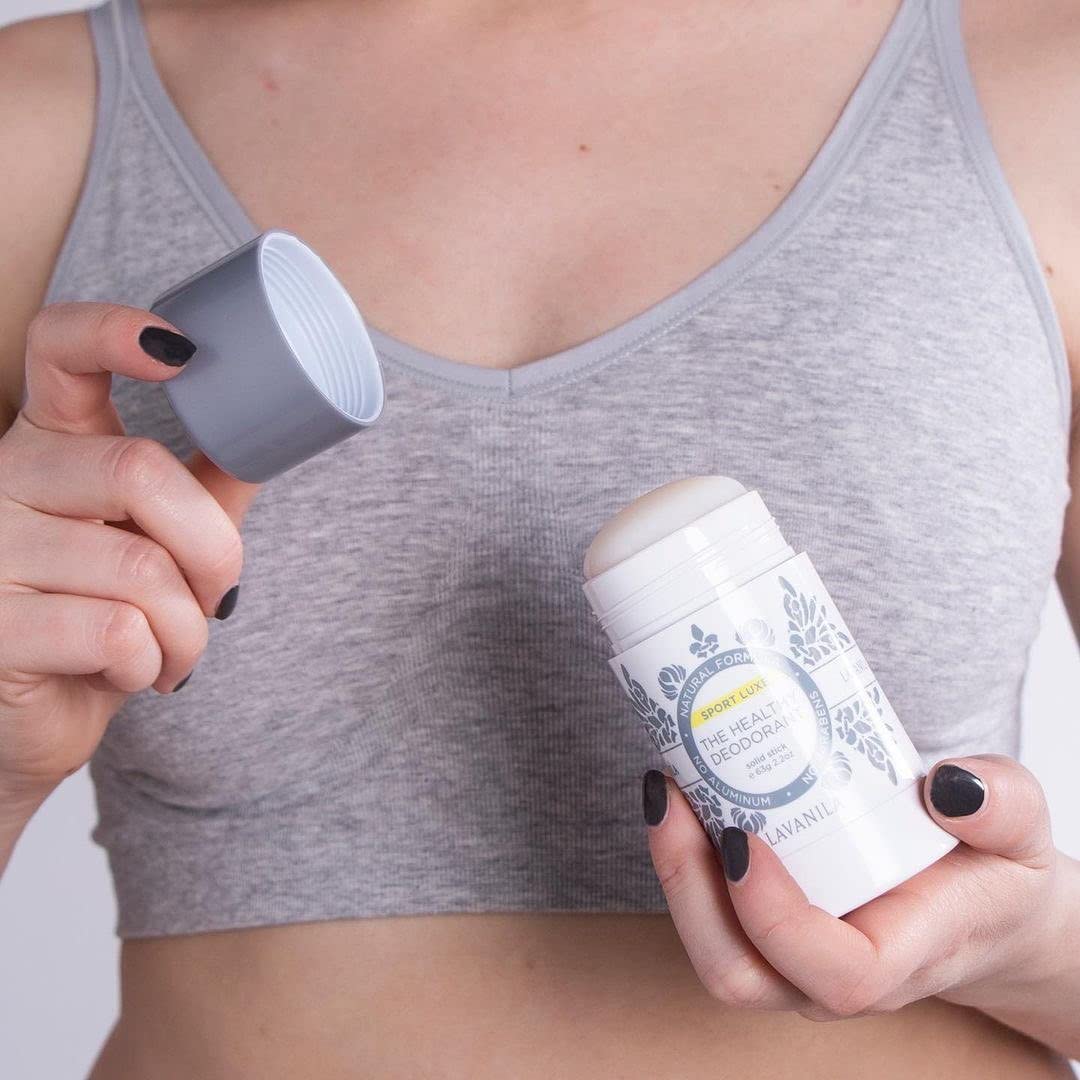 Lavanila 4-pack packaging highlight for value and gym bag convenience.