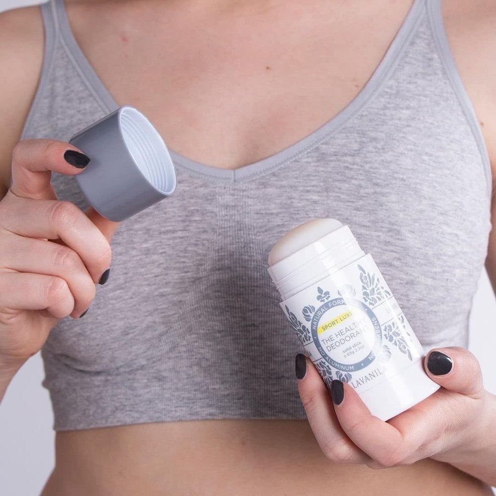 Lavanila 4-pack packaging highlight for value and gym bag convenience.