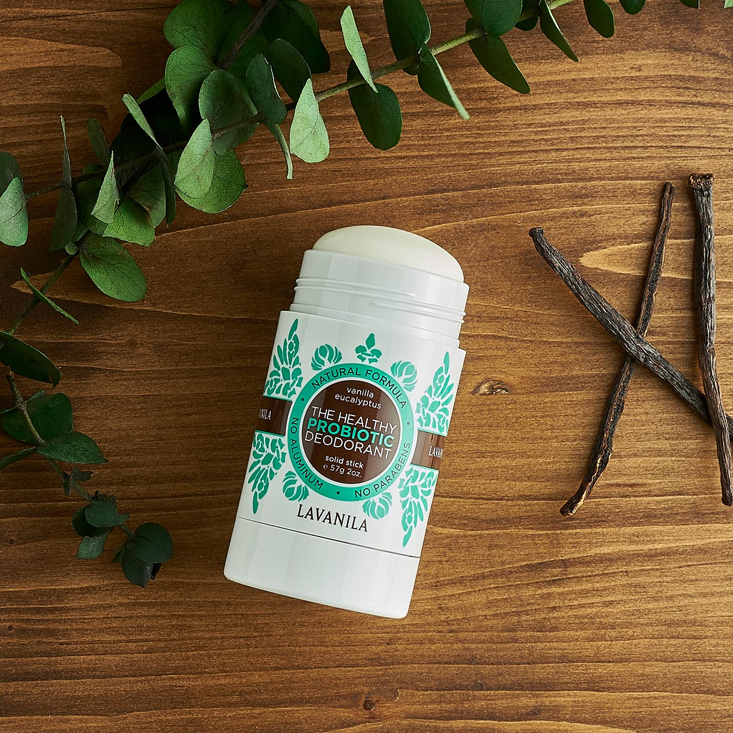 Front packaging of Lavanila Vanilla Eucalyptus two-pack.