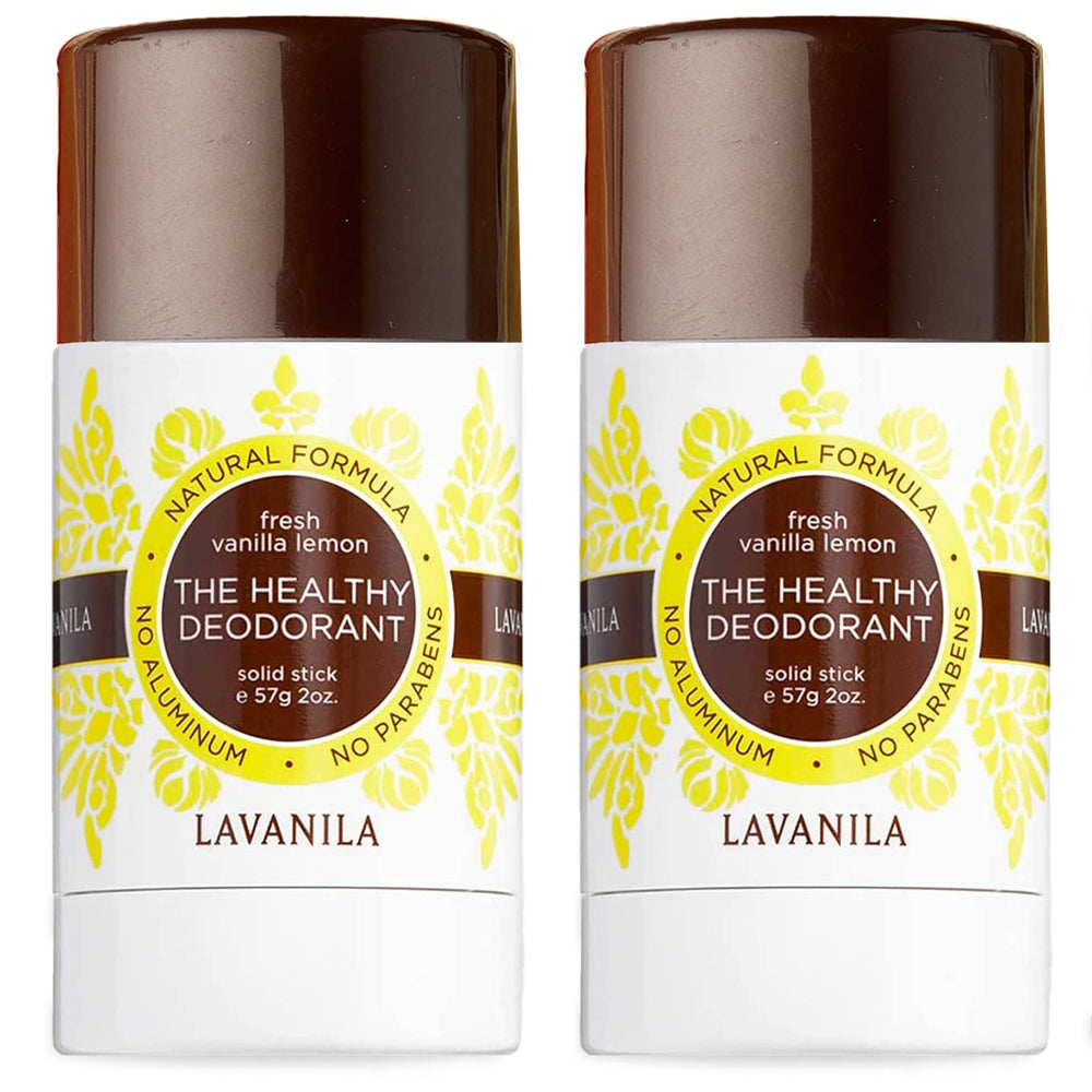 Lavanila Vanilla Lemon deodorant vegan and USA-made assurance for ethical quality.