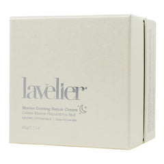 LAVELIER Marine Evening Repair Cream bottle nourishes skin overnight