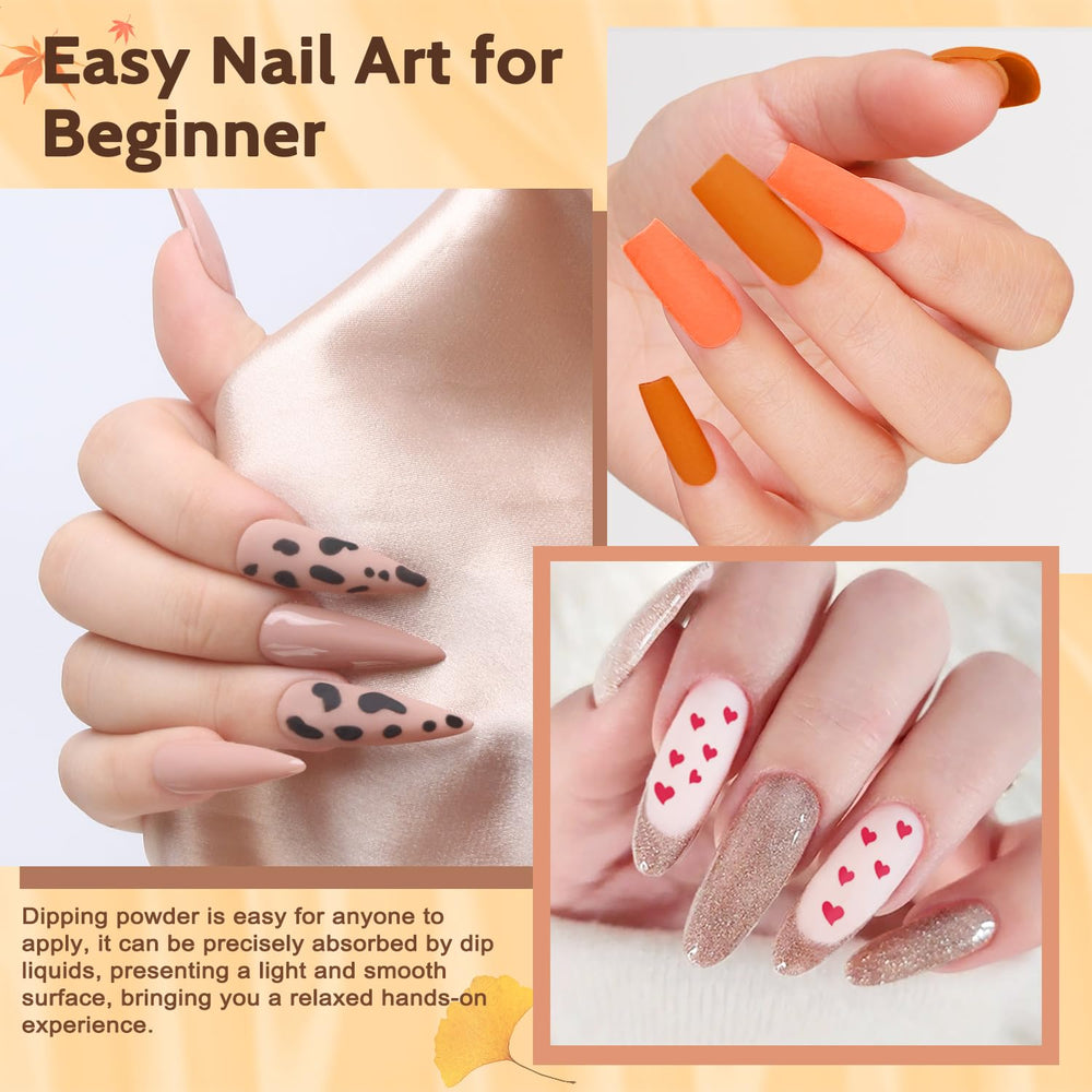 Lavender Violets base coat, activator, and top coat ensure smooth finishes.