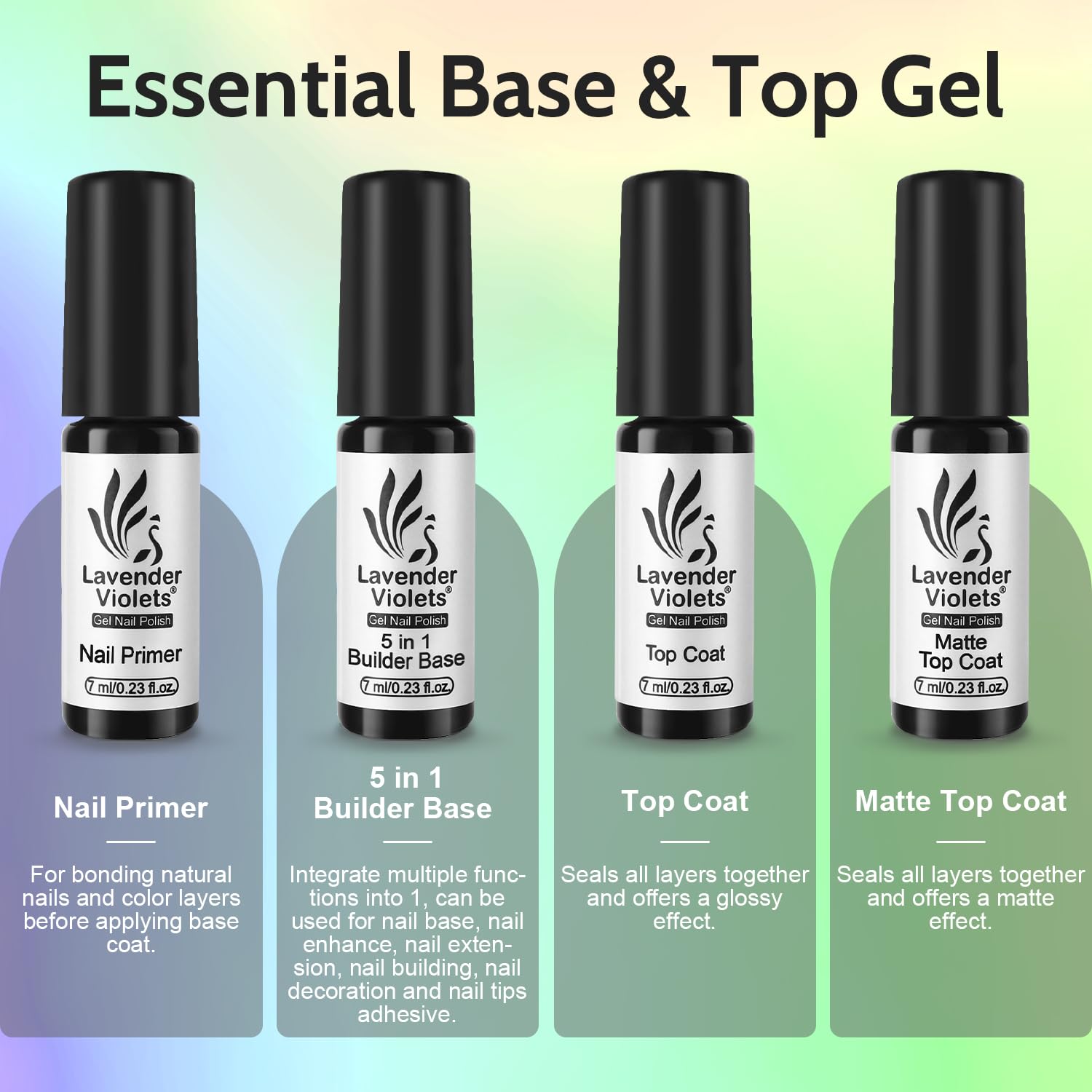 Lavender Violets cat-eye polish effect adds depth