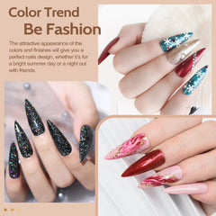Lavender Violets glossy top coat bottle for shine