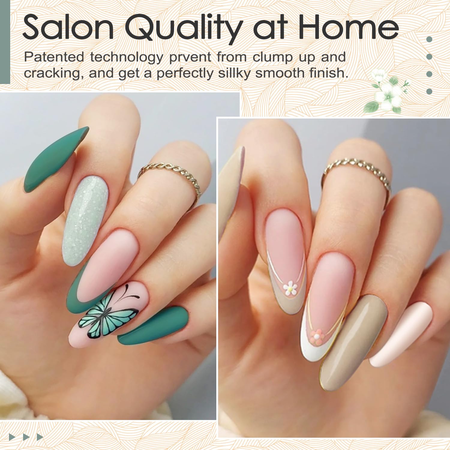 Lavender Violets nail-art-tools enable precise designs and professional-looking finishes.