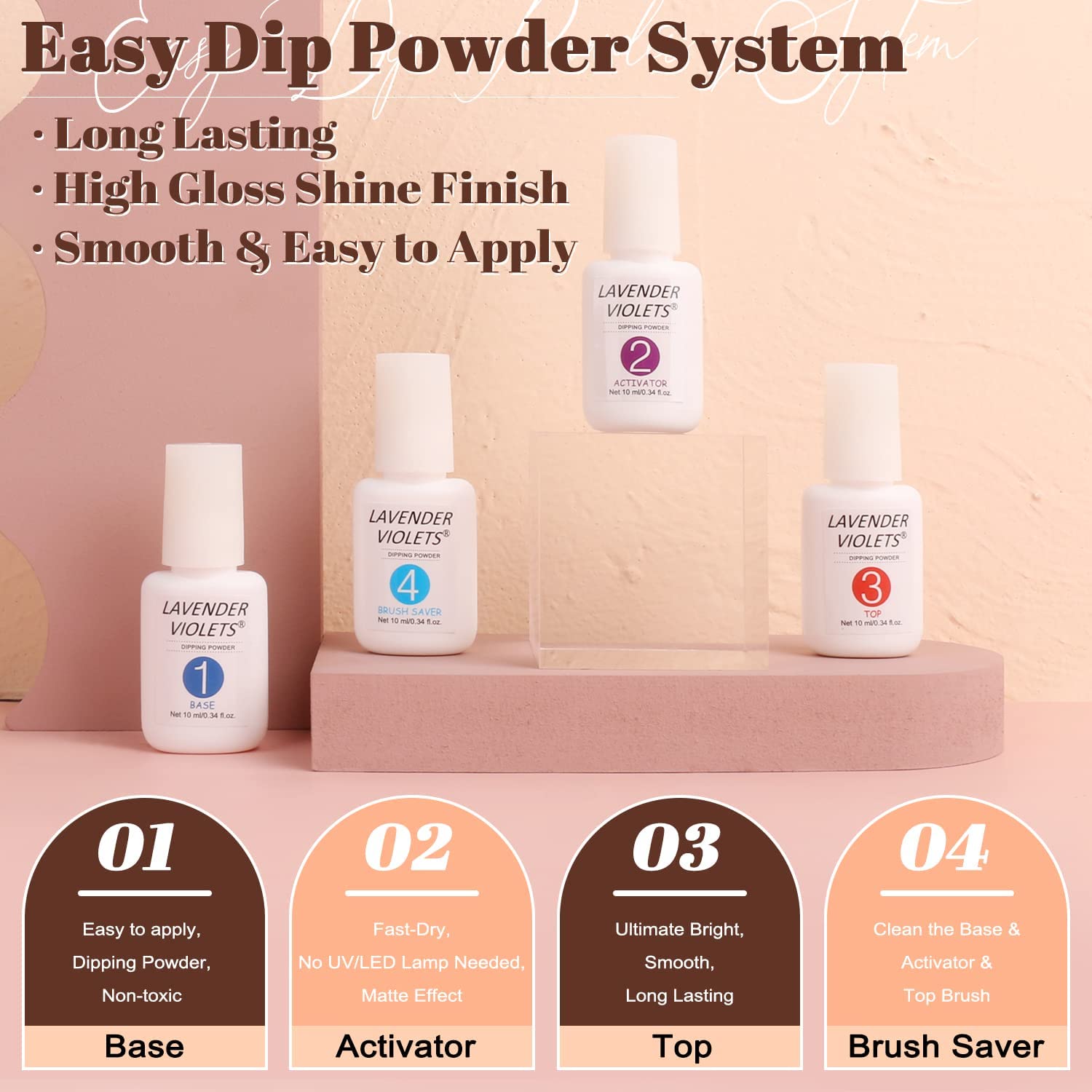 Lavender Violets nail buffer delivers smooth edges and prep-ready nails