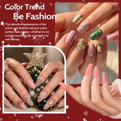 Lavender Violets glossy top coat provides chip-free shine