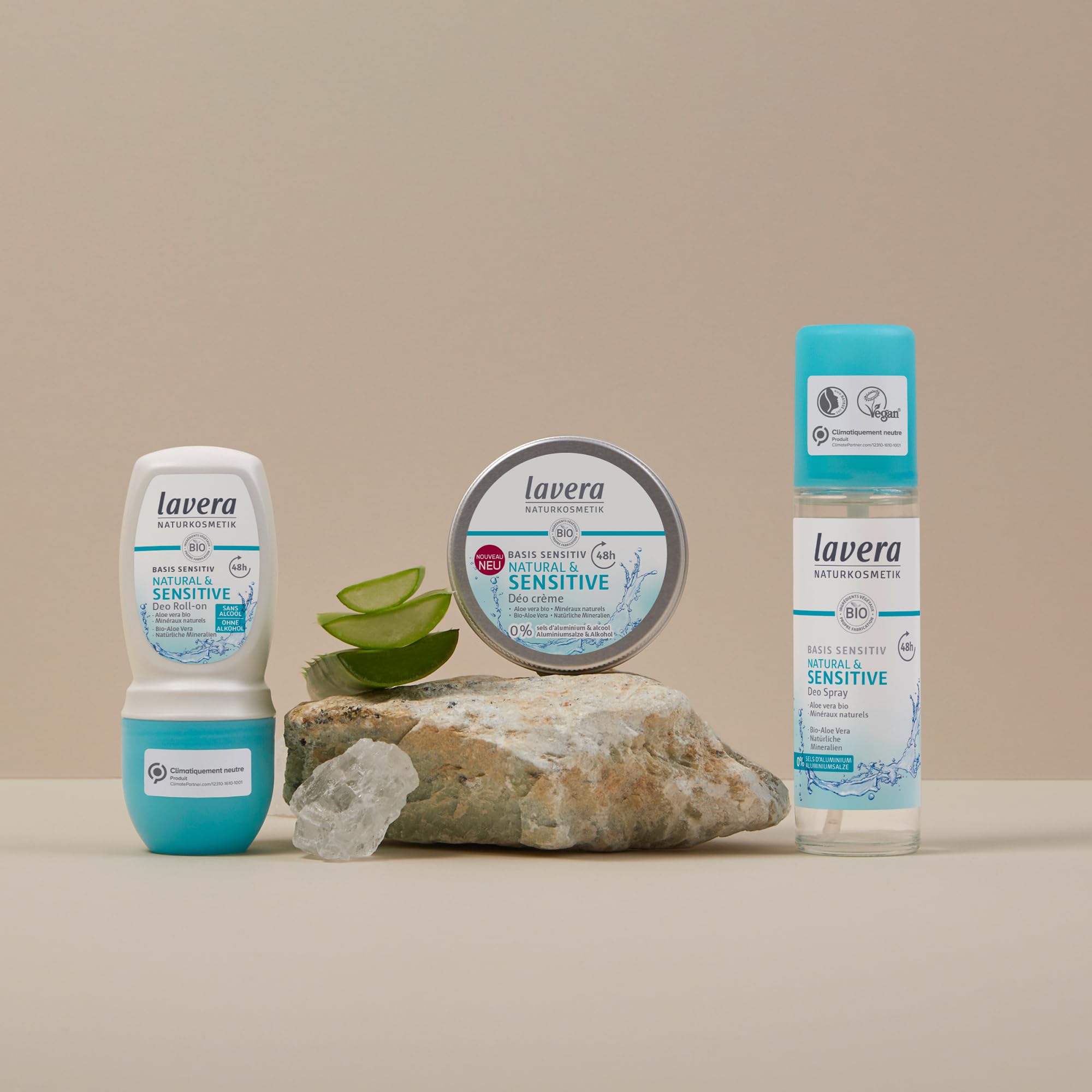 Lavera Deo Roll-On Basis sensitiv daily-use image suitable for busy routines.