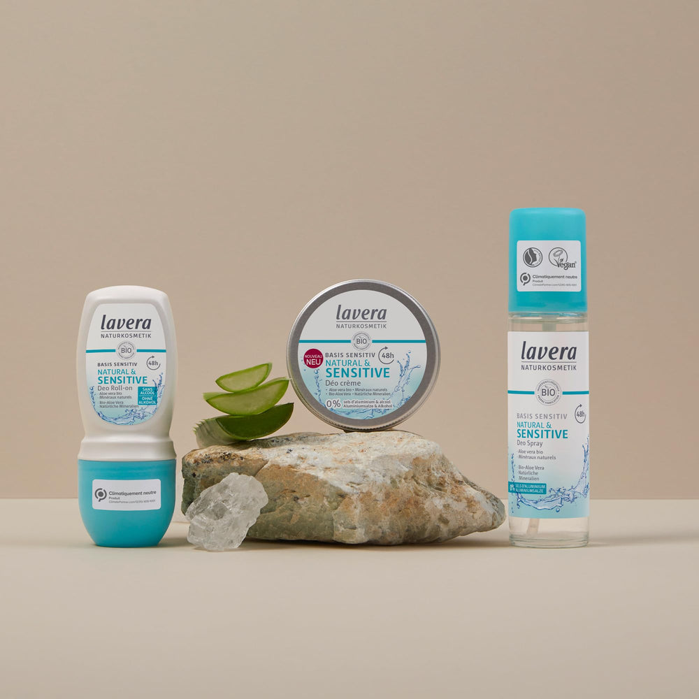Lavera Deo Roll-On Basis sensitiv daily-use image suitable for busy routines.