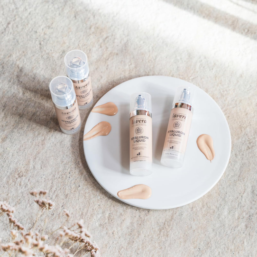 Lavera Made in Germany packaging conveys quality and natural ingredients