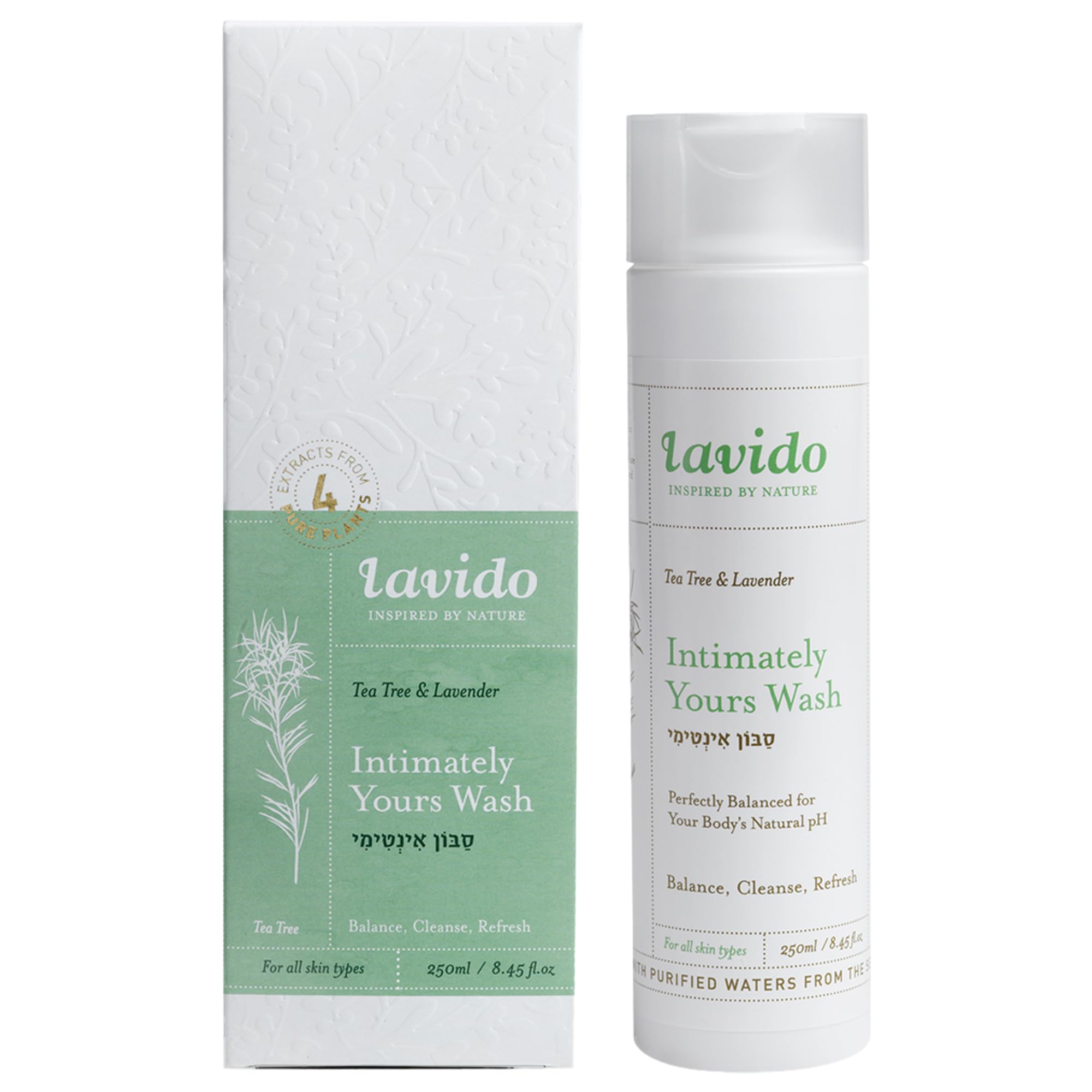 Lavido Intimately Yours Wash pump for easy, quick application
