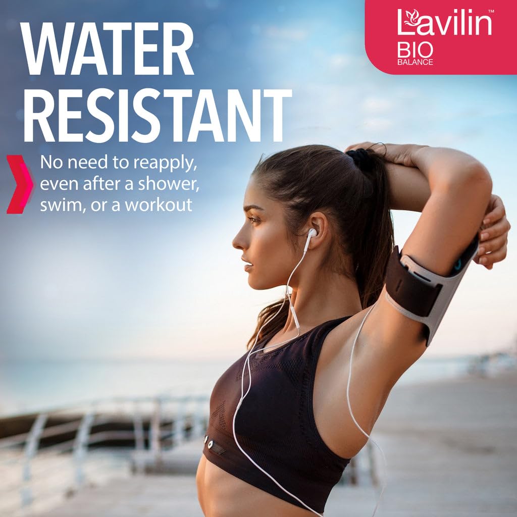 Lavilin Bio Balance detailed label showcases natural, skin-friendly formula.