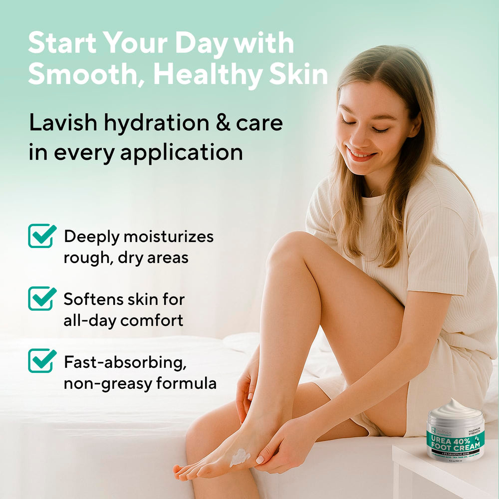 Lavinso Urea Cream suitable for men and women in foot care.