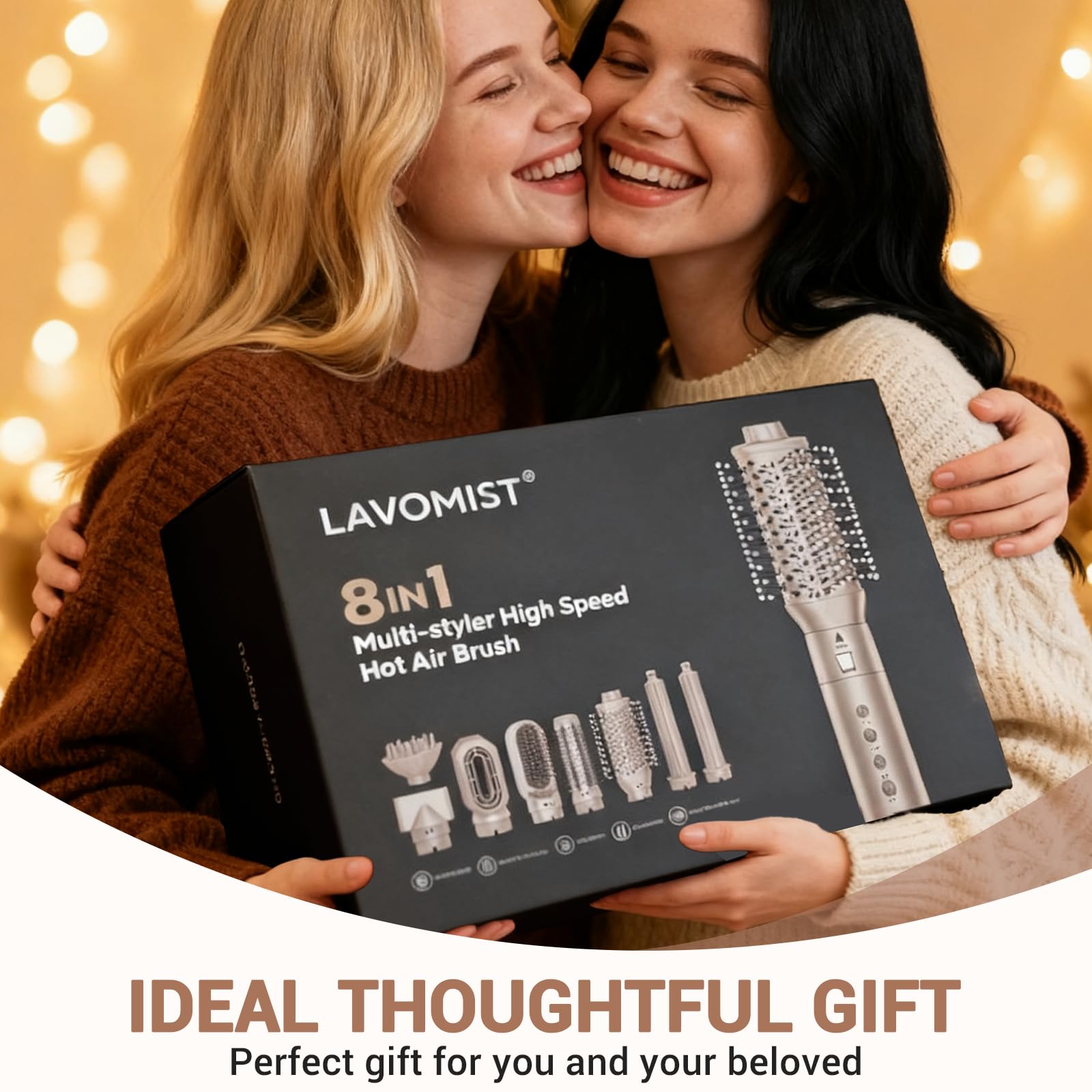 LAVOMIST 110,000 rpm motor delivers quick drying and volume