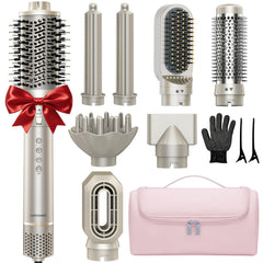 LAVOMIST 8-in-1 styler attachments for versatile styling on the go
