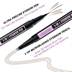 LAVONE microblade tip close-up for precise, individual-hair look.