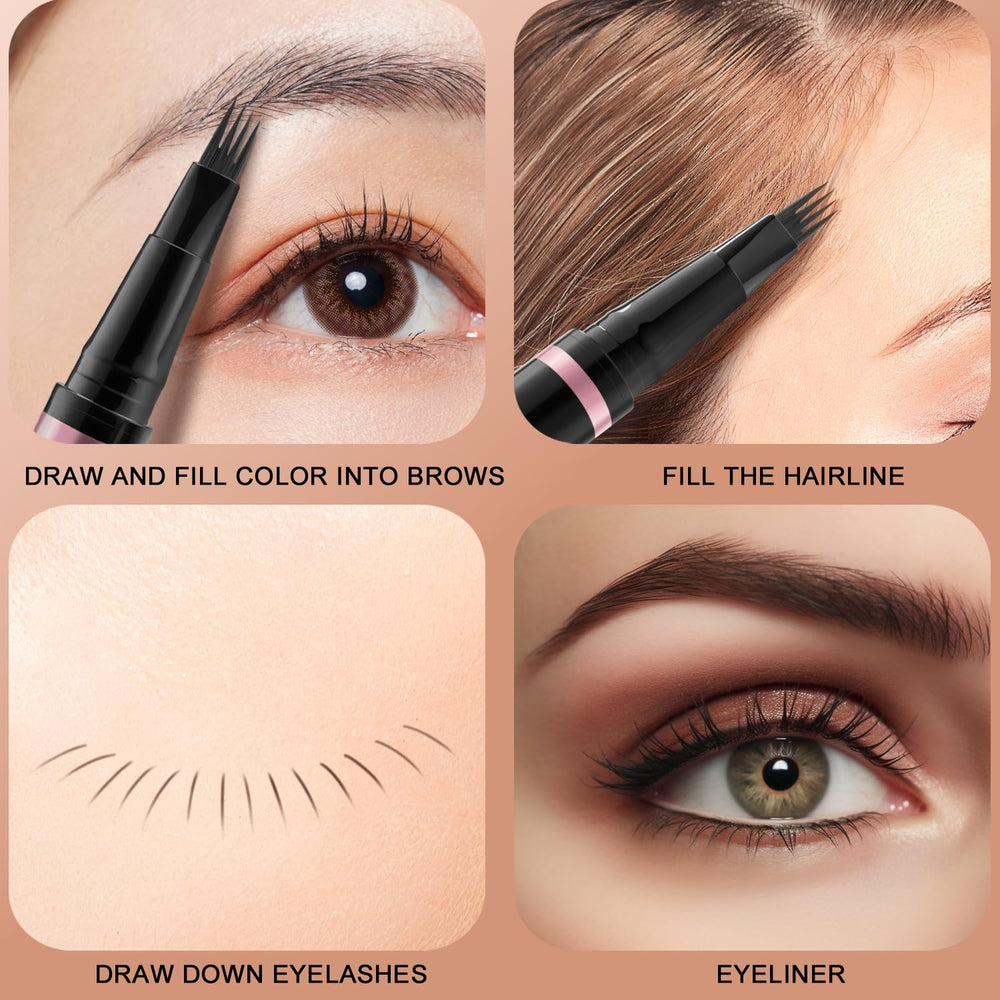 LAVONE Brow makeup in black shade for daily definition.