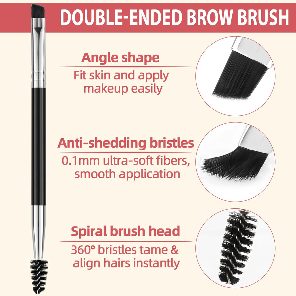 LAVONE brow spoolie comb for brushing and grooming