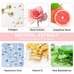 LAVONE collagen rose eye patches for smoother under-eye skin