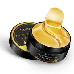 LAVONE eye mask 30-pairs pack front ready for a quick under-eye refresh.
