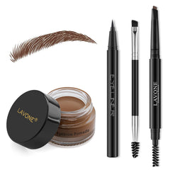 LAVONE Eyebrow Kit laid out for quick, all-day defined brows.