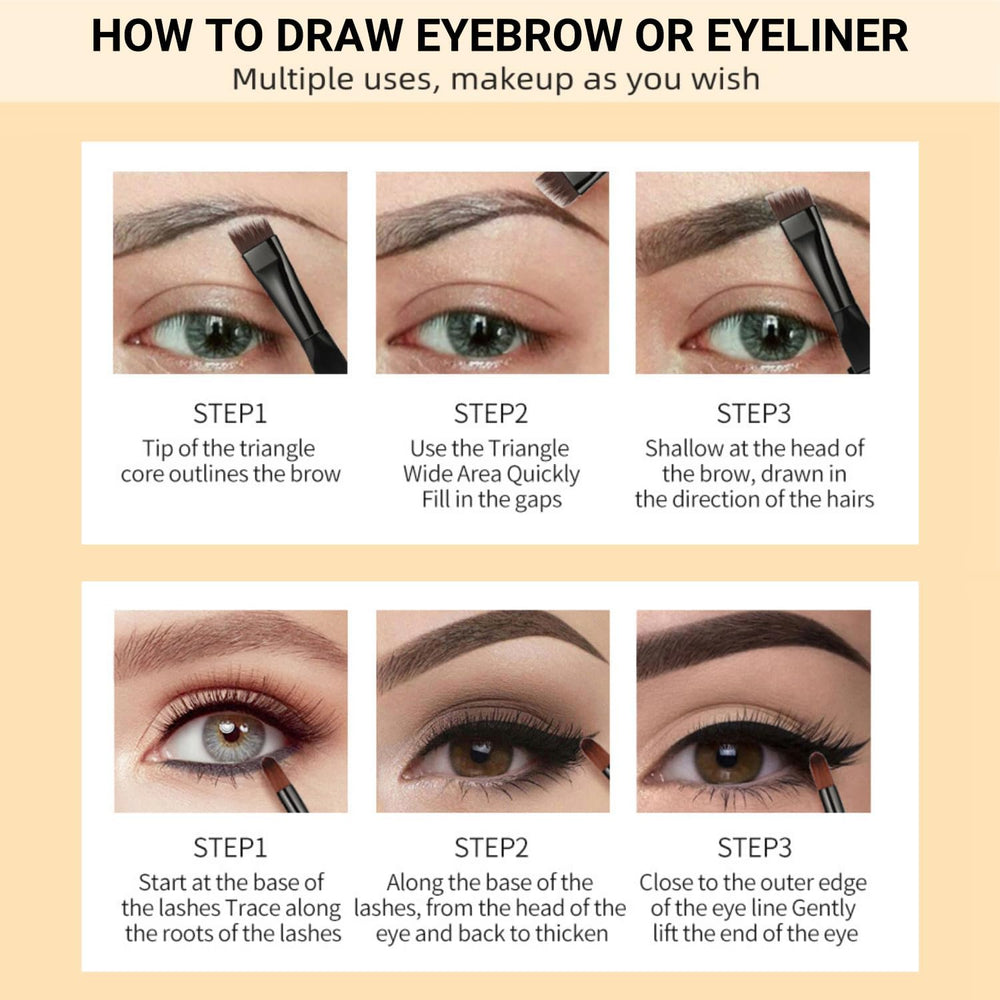 LAVONE Eyebrow Pomade light brown on skin illustrates versatile shade for multiple tones