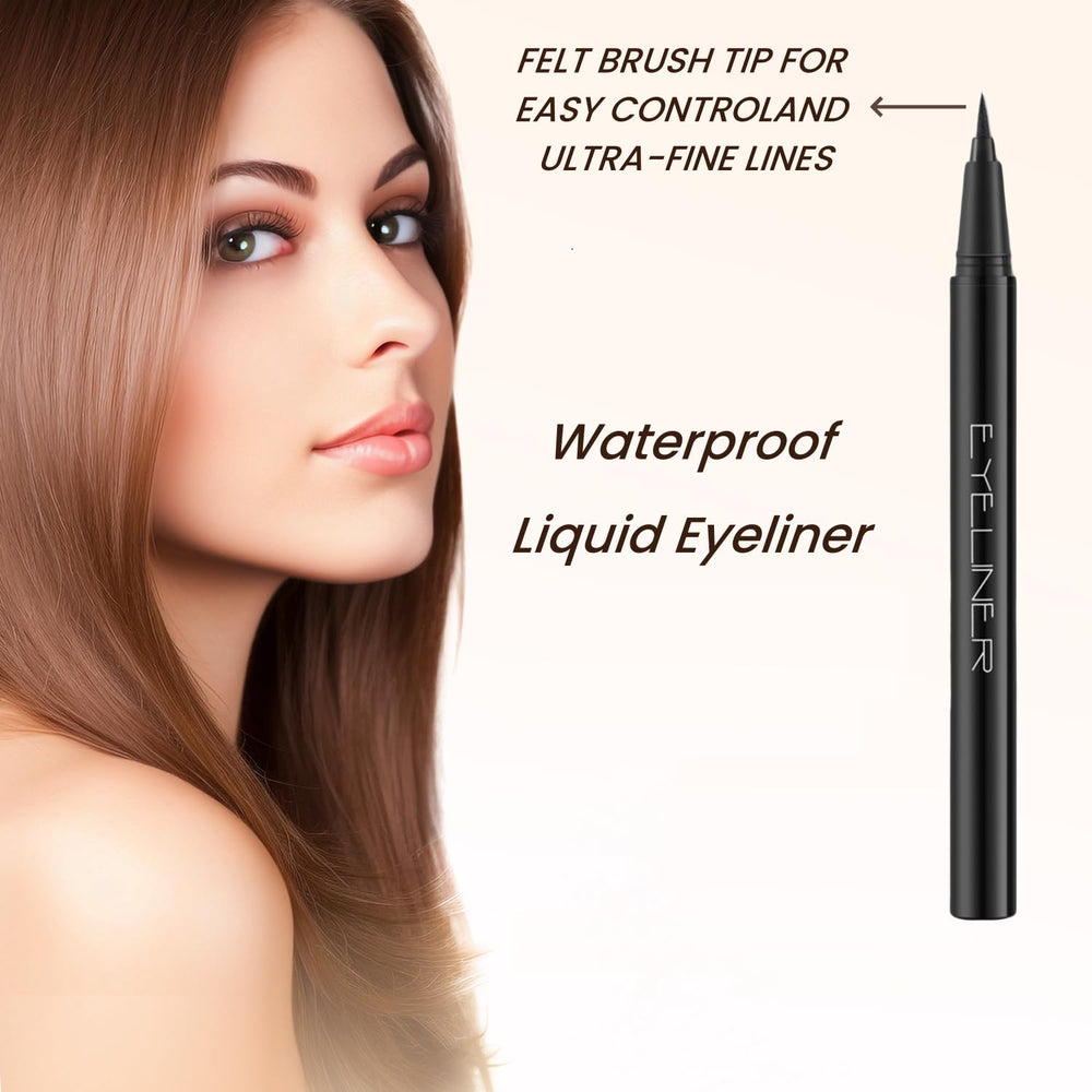 LAVONE long-lasting eyeliner maintains definition from morning to night