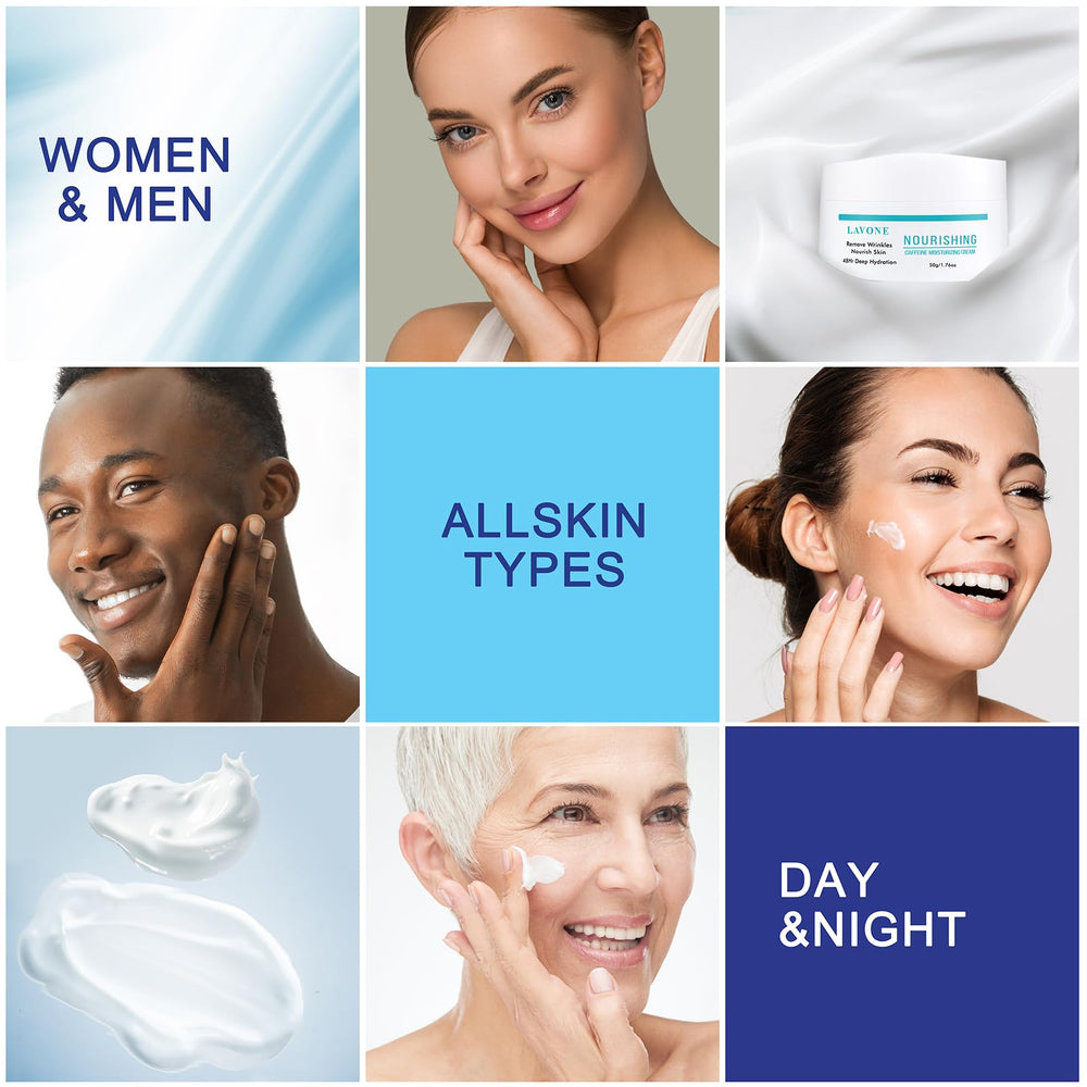 LAVONE Face Moisturizer shown as night care for calm, soothed skin