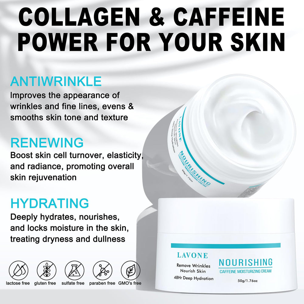 LAVONE Hyaluronic acid and ceramides illustration highlights deep hydration for dry skin