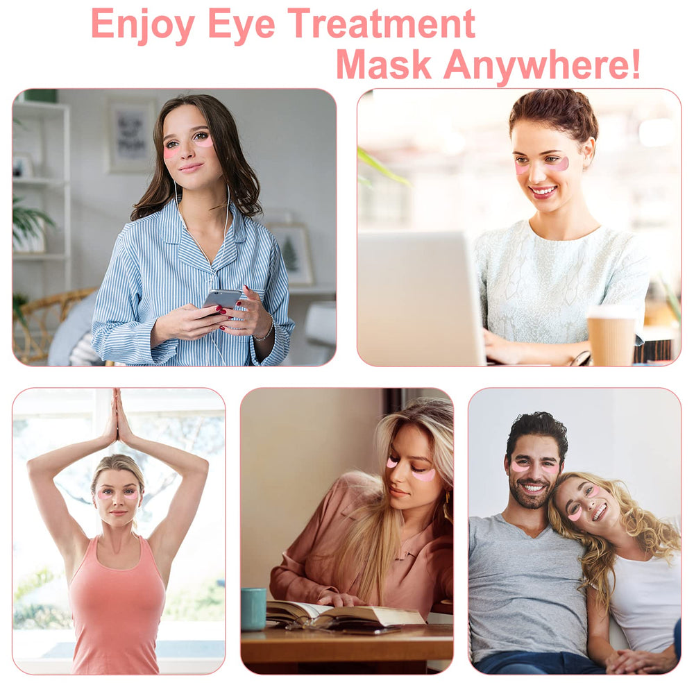 LAVONE packaging display of rose eye patches
