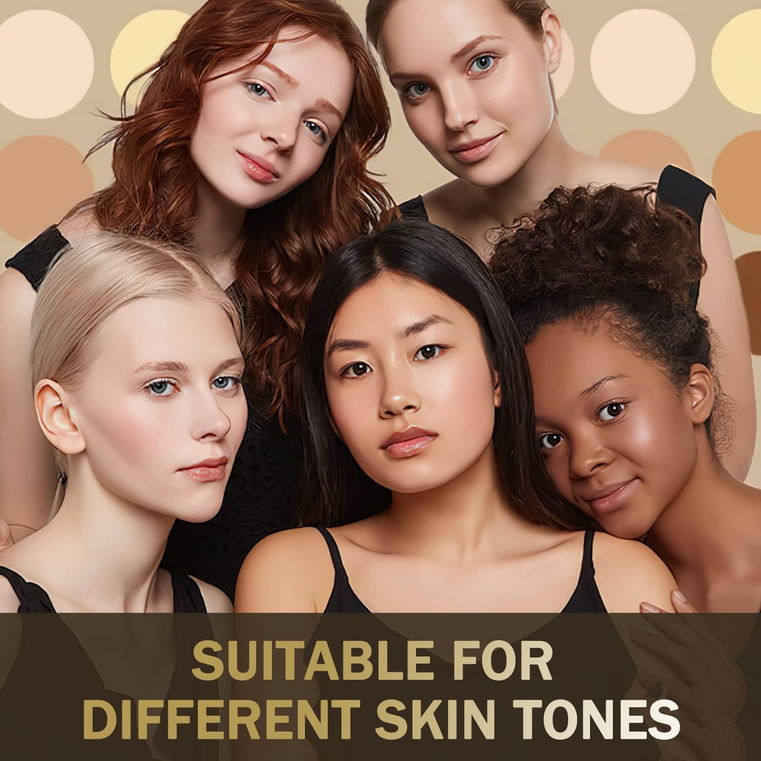 LAVONE smudge-proof brow definition on model eye for all-day wear.