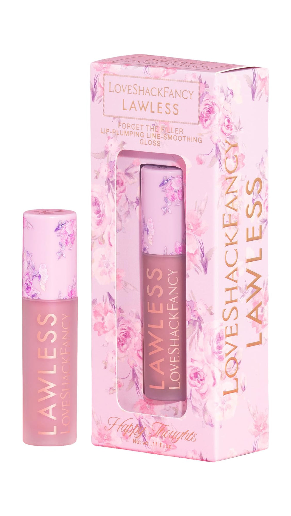 Lawless Forget The Filler Gloss Happy Thoughts: aplicación suave y brillo intenso para labios