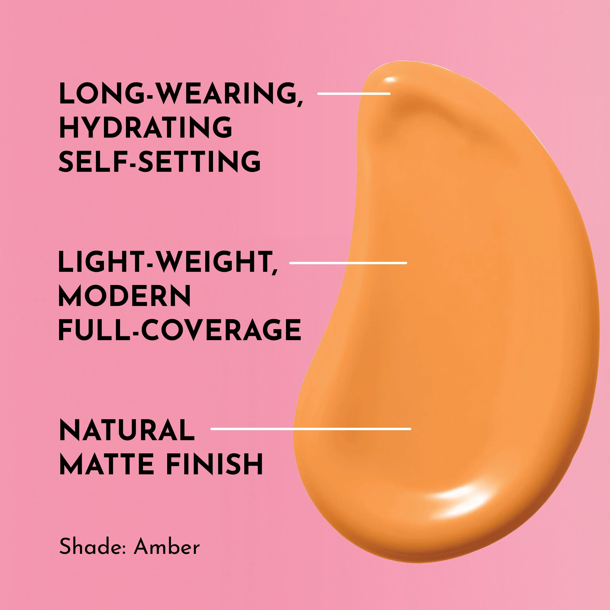 Serum-like texture on the hand demonstrates soothing, lightweight coverage from Lawless foundation