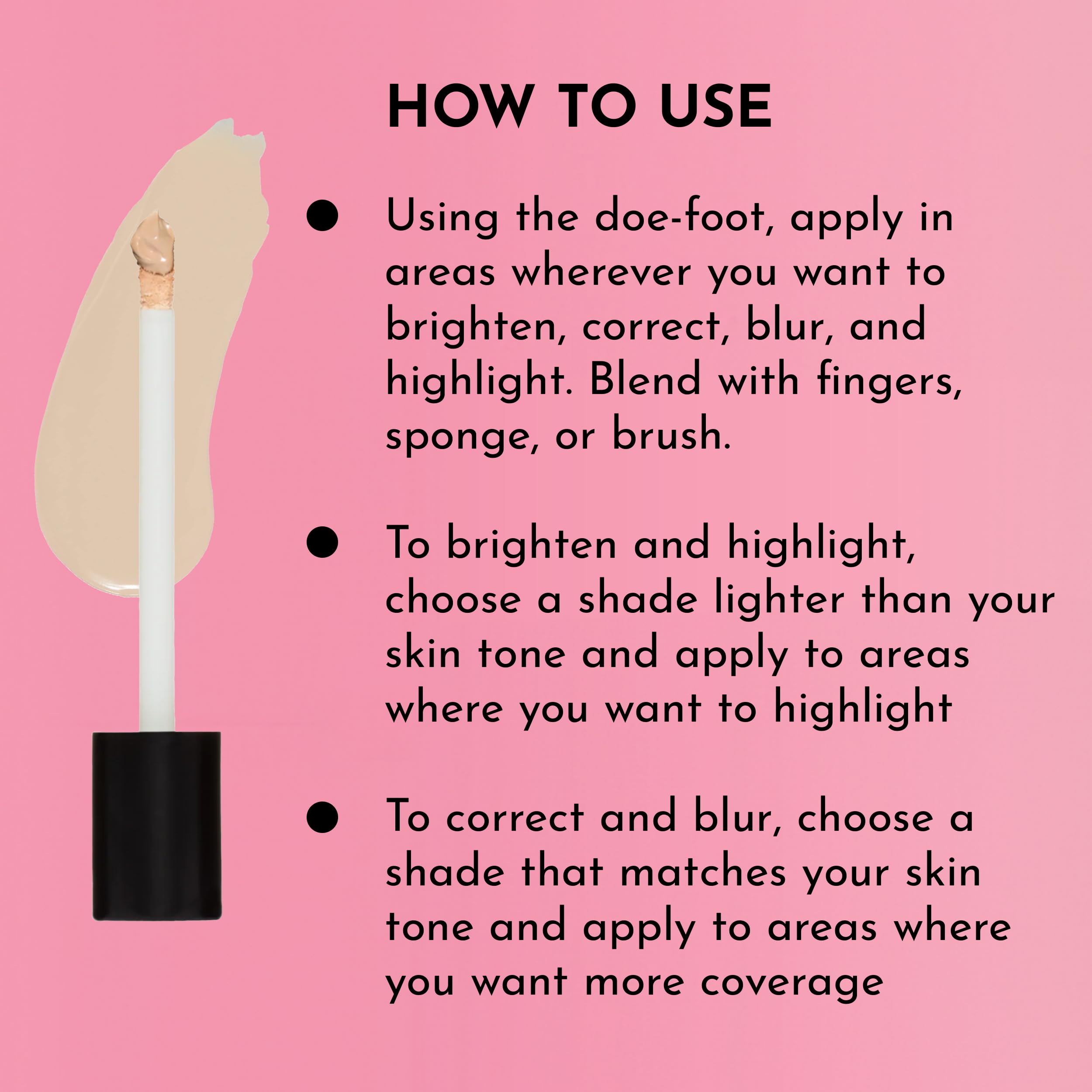 Lawless Conseal The Deal shade range display swatches