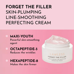Lawless Forget the Filler bottle with pump, smooth daily application